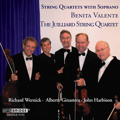 CD диск Wernick / Ginastera / Harbison / Valente: String Quartet No 5 
CD диск Wernick / Ginastera / Harbison / Valente: String Quartet No 5