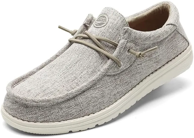 Мужские прогулочные корабельные туфли Grand Attack - слипоны и шнуровка, повседневные лоферы, удобная и легкая рабочая обувь | для дома, отдыха, путешествий и вождения, бежевый
Мужские прогулочные корабельные туфли Grand Attack - слипоны и шнуровка, повседневные лоферы, удобная и легкая рабочая обувь | для дома, отдыха, путешествий и вождения, бежевый