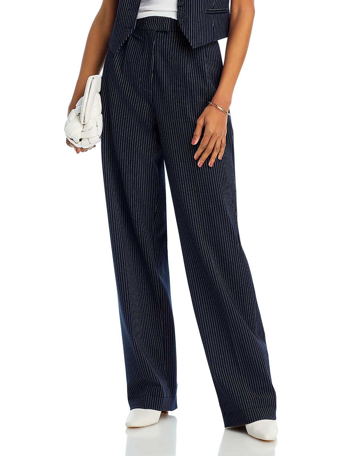 Женские брюки Marianne Ponte с плиссировкой и широкими штанинами rag & bone, цвет navy stripe
Женские брюки Marianne Ponte с плиссировкой и широкими штанинами rag & bone, цвет navy stripe