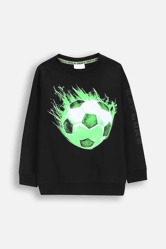 Детская хлопковая толстовка Coccodrillo, черный
Детская хлопковая толстовка Coccodrillo, черный