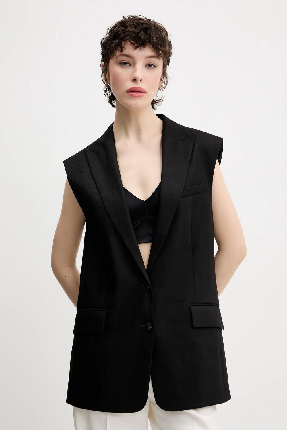 Льняной жилет Hugo, черный
Льняной жилет Hugo, черный