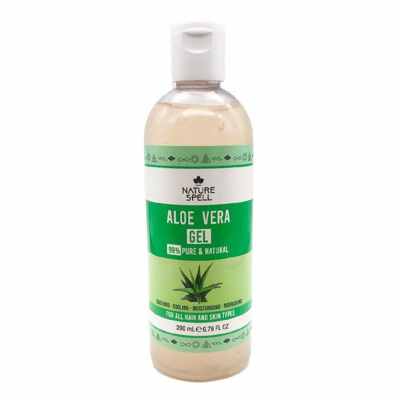 Очищающий гель для лица Gel aloe vera 99% para cabello y cuerpo Nature spell, 200 мл
Очищающий гель для лица Gel aloe vera 99% para cabello y cuerpo Nature spell, 200 мл