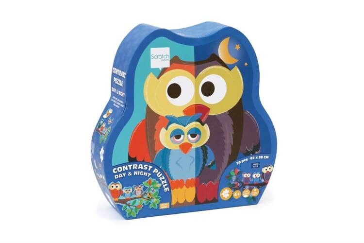 Скретч, Пазл двусторонний XL (картина 63х40 см) Сова Scratch
Скретч, Пазл двусторонний XL (картина 63х40 см) Сова Scratch