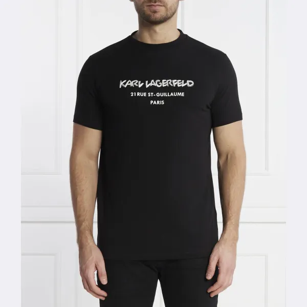 Футболка стандартного кроя Karl Lagerfeld, черный
Футболка стандартного кроя Karl Lagerfeld, черный