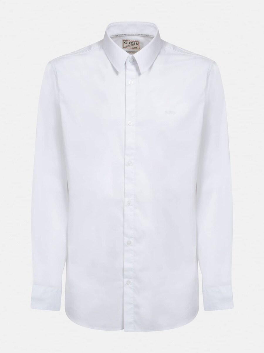 Приталенная рубашка на пуговицах GUESS, белый
Приталенная рубашка на пуговицах GUESS, белый