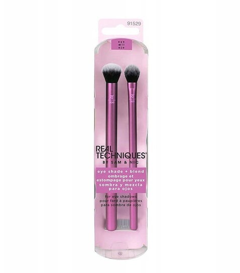Кисти для макияжа глаз, 2 шт. Real Techniques, Eye Shade + Blend
Кисти для макияжа глаз, 2 шт. Real Techniques, Eye Shade + Blend