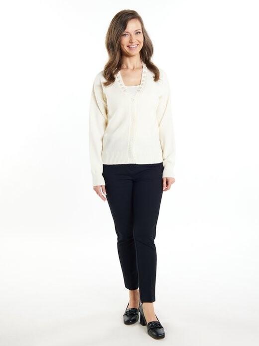 Кардиган с жемчугом Usha, белый
Кардиган с жемчугом Usha, белый