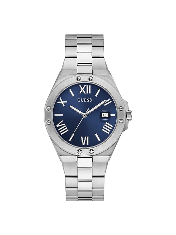Guess Кварцевые часы GW0276G1 серебристого цвета
Guess Кварцевые часы GW0276G1 серебристого цвета