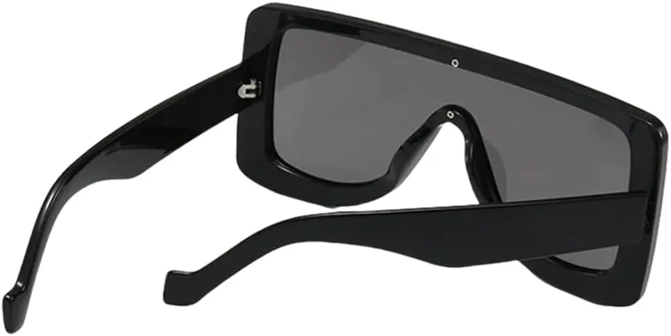 MUTYNE Роскошные солнцезащитные очки большого размера без оправы для женщин и мужчин, в винтажном панк-стиле, сексуальные женские очки в крупной оправе, White Black
MUTYNE Роскошные солнцезащитные очки большого размера без оправы для женщин и мужчин, в винтажном панк-стиле, сексуальные женские очки в крупной оправе, White Black