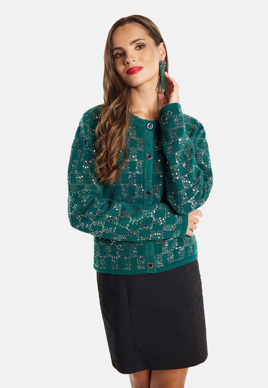 Кардиган faina Cardigan, Smaragdgrün/Green
Кардиган faina Cardigan, Smaragdgrün/Green