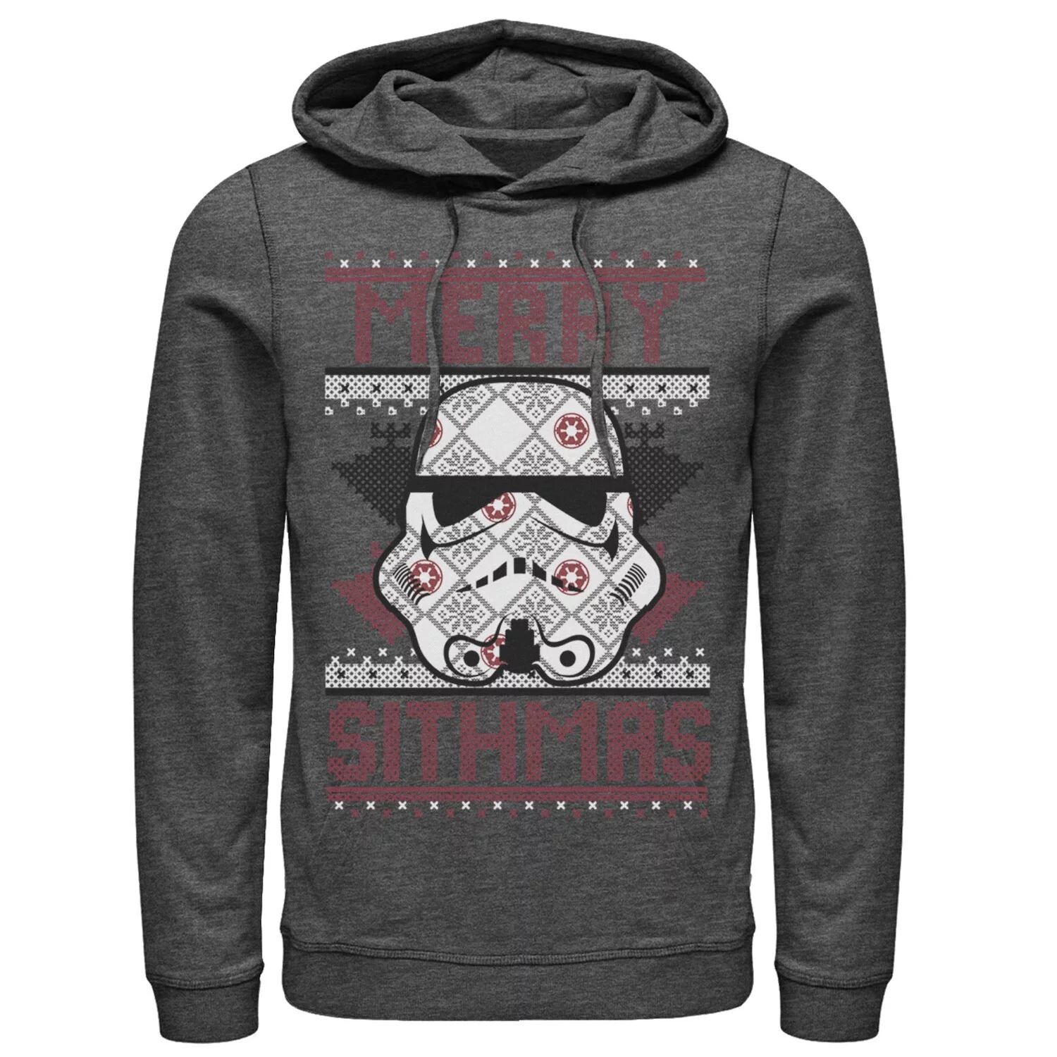 Мужской свитер с капюшоном Stormtrooper Ugly Christmas Star Wars
Мужской свитер с капюшоном Stormtrooper Ugly Christmas Star Wars