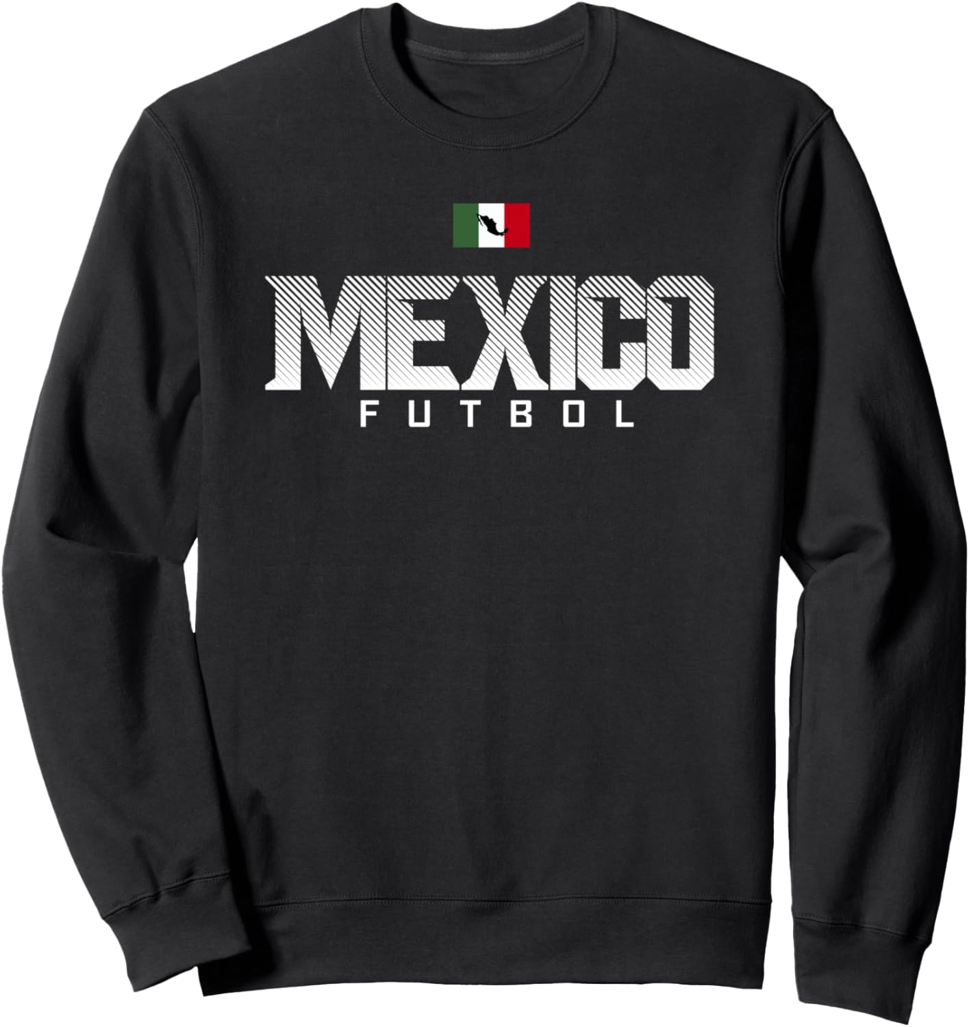 Модная толстовка с изображением мексиканского футбольного флага Trendy Apparel, черный
Модная толстовка с изображением мексиканского футбольного флага Trendy Apparel, черный