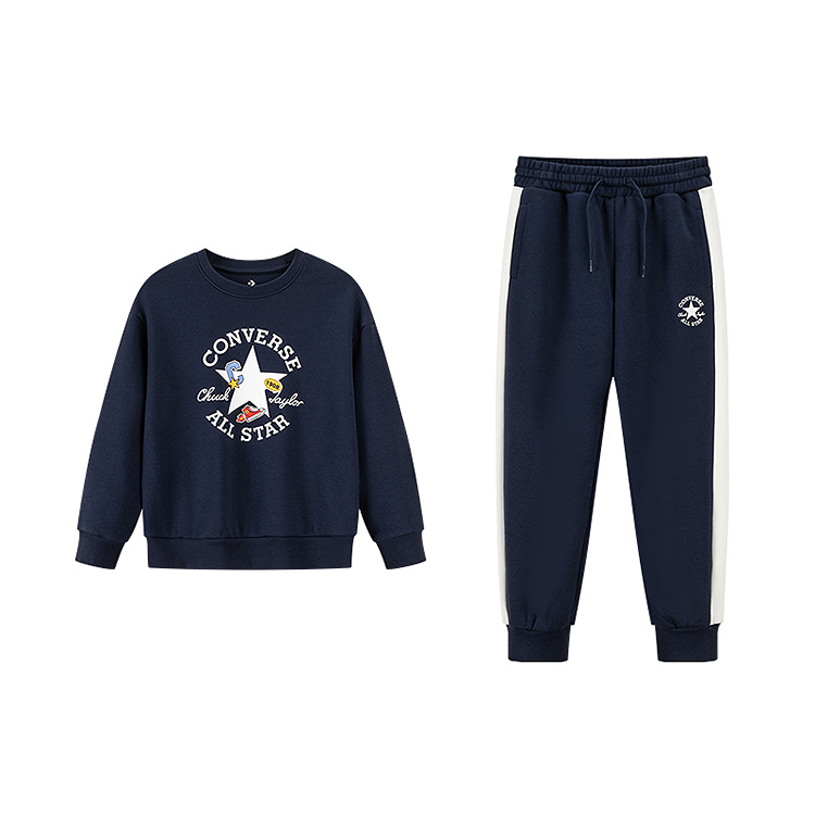 Детский спортивный комплект Casual Sportswear 2 Piece Set Converse, темно-синий
Детский спортивный комплект Casual Sportswear 2 Piece Set Converse, темно-синий