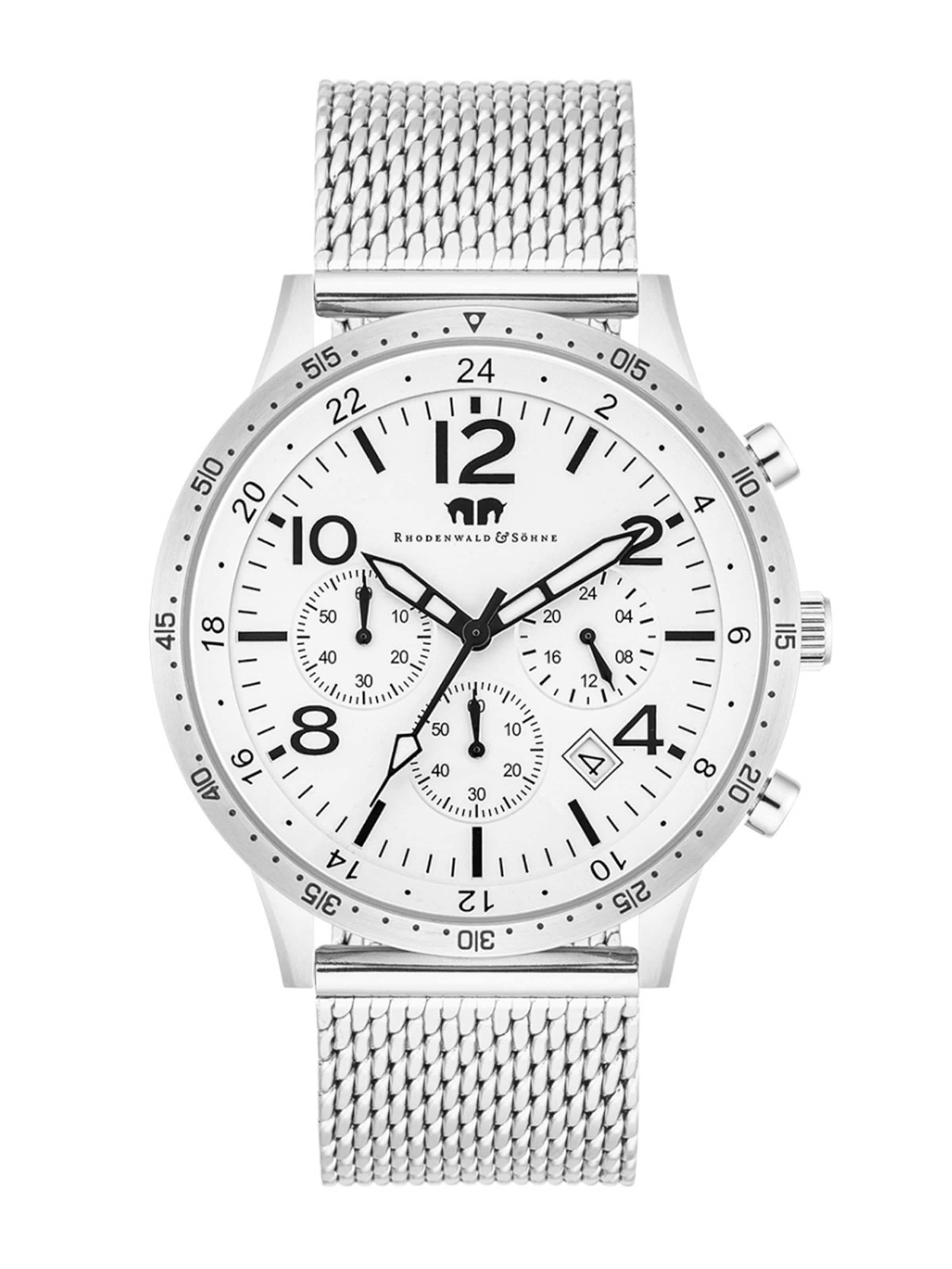 Rhodenwald & Söhne Серебряные аналоговые часы
Rhodenwald & Söhne Серебряные аналоговые часы