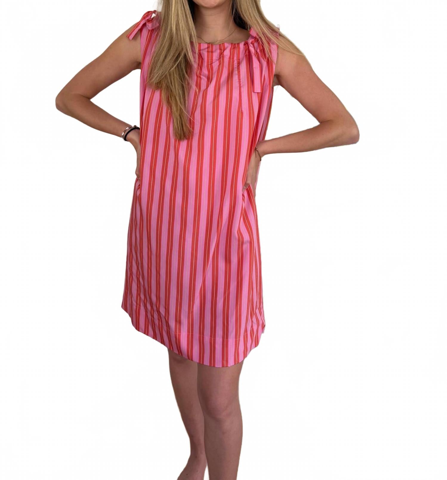 Aelia Полосатый Топ-бюстье Мини-платье в розовом FRNCH
Aelia Полосатый Топ-бюстье Мини-платье в розовом FRNCH