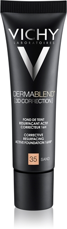 Коррекция и сглаживание spf 25 Vichy Dermablend 3D Correction, 35 Sand 30 ml
Коррекция и сглаживание spf 25 Vichy Dermablend 3D Correction, 35 Sand 30 ml