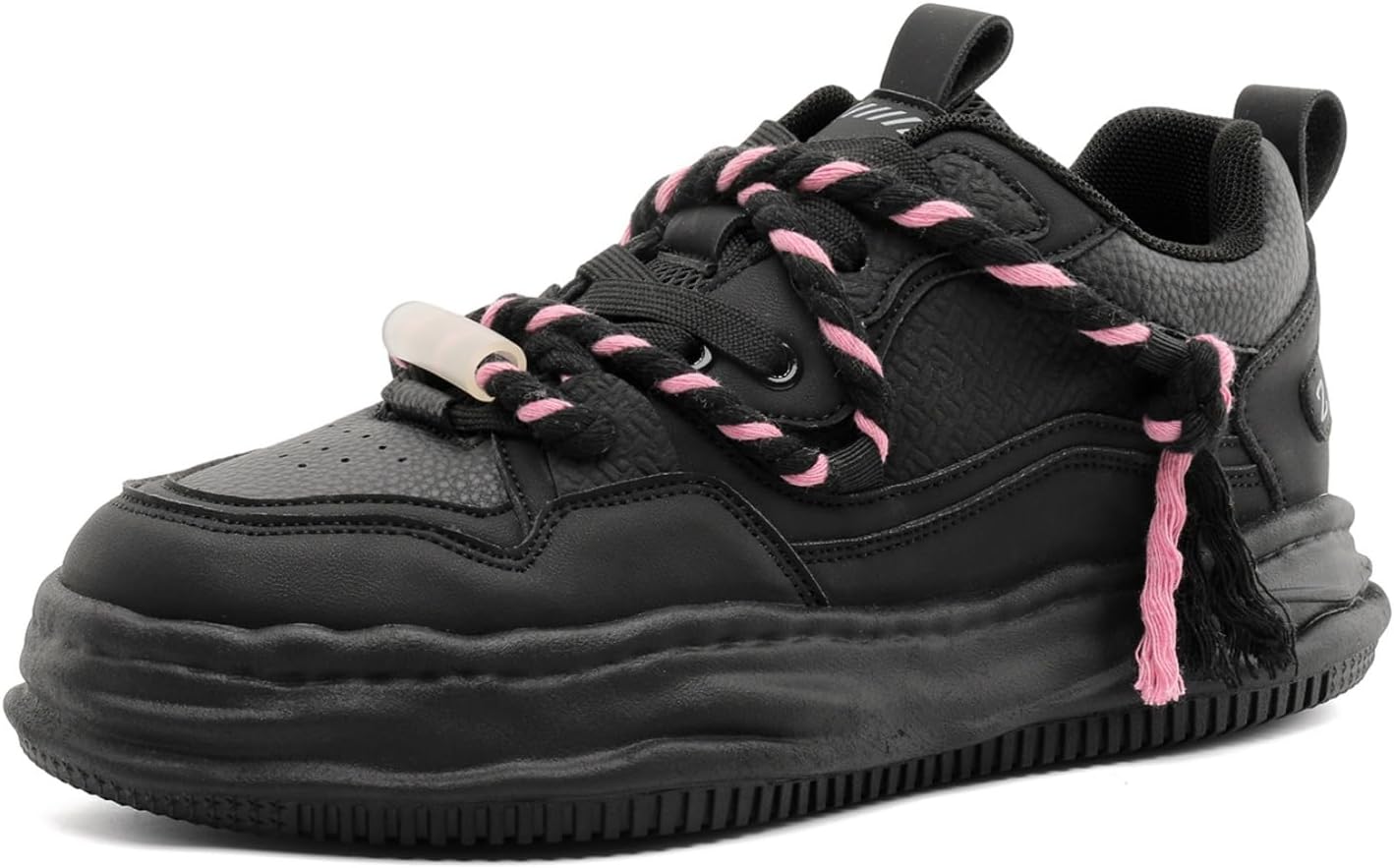 Мужские модные кроссовки из кожи с шнуровкой, на платформе, удобные, легкие, с нескользящей подошвой, дышащие, повседневные, для прогулок на открытом воздухе, бега, путешествий, тренировок в спортзале, городской уличный стиль Yrzhgdl, черный
Мужские модные кроссовки из кожи с шнуровкой, на платформе, удобные, легкие, с нескользящей подошвой, дышащие, повседневные, для прогулок на открытом воздухе, бега, путешествий, тренировок в спортзале, городской уличный стиль Yrzhgdl, черный