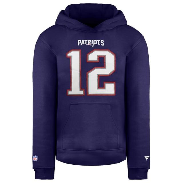 Толстовка с капюшоном Fanatics NFL New England Patriots Tom Brady Fanatics, синий
Толстовка с капюшоном Fanatics NFL New England Patriots Tom Brady Fanatics, синий