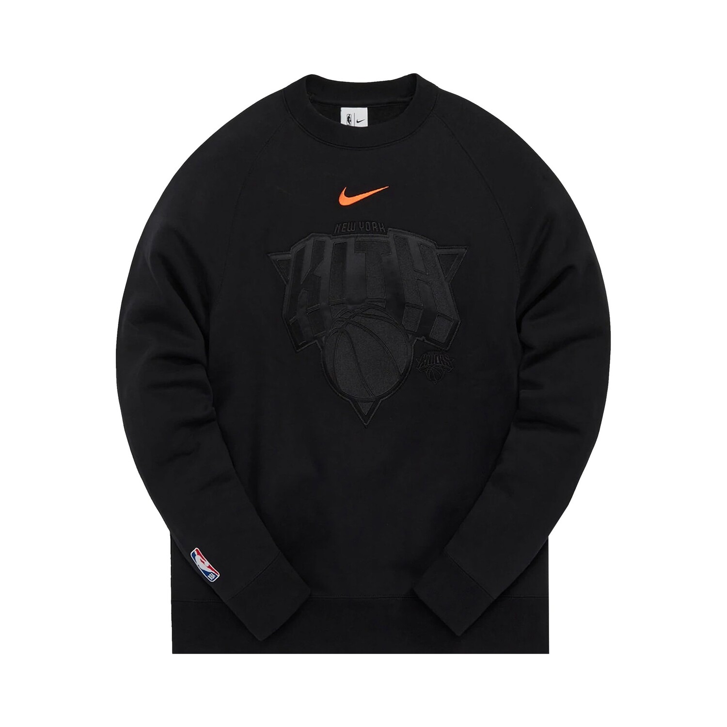 Флисовый свитер с круглым вырезом Kith & Nike для New York Knicks, цвет Черный
Флисовый свитер с круглым вырезом Kith & Nike для New York Knicks, цвет Черный