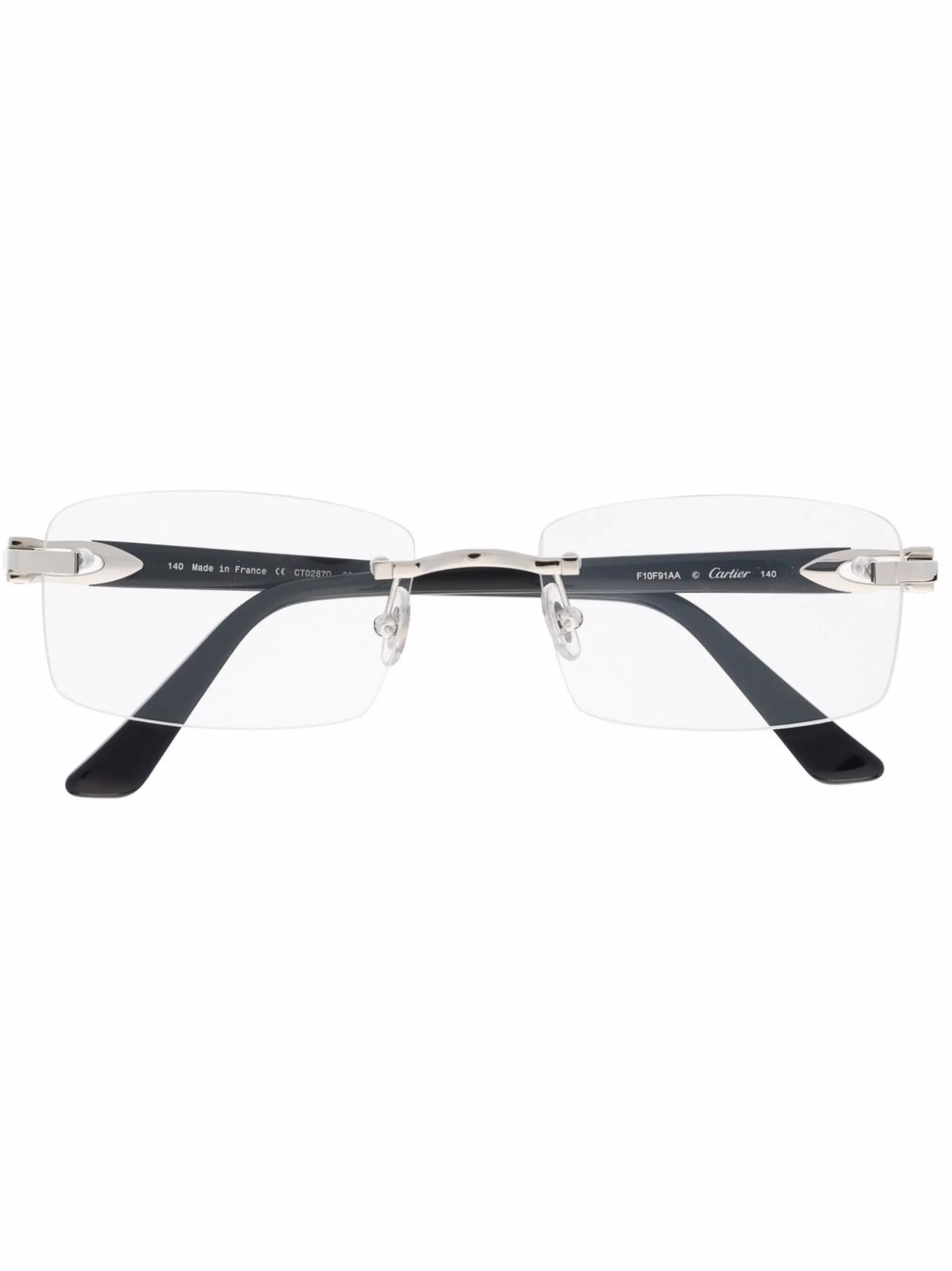 Очки в прямоугольной оправе Cartier Eyewear, синий
Очки в прямоугольной оправе Cartier Eyewear, синий