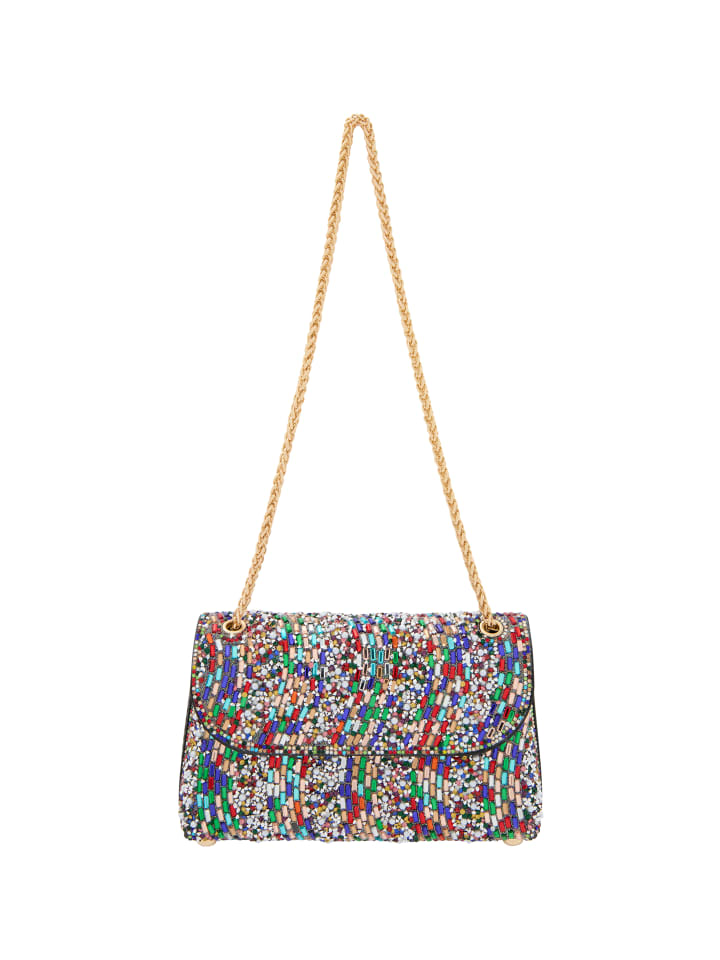 Наплечная сумка faina, цвет gold multicolor
Наплечная сумка faina, цвет gold multicolor