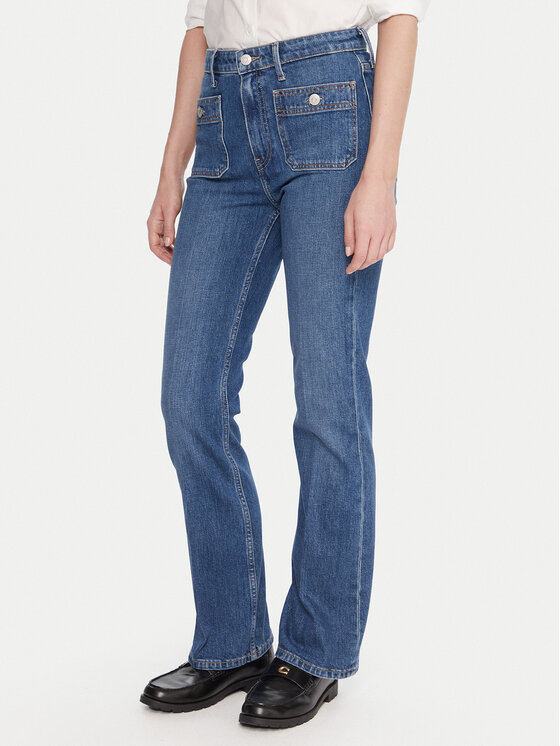 Джинсы flare fit WW0WW48255 Tommy Hilfiger, синий
Джинсы flare fit WW0WW48255 Tommy Hilfiger, синий