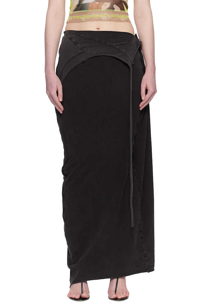 Ottolinger Черная длинная юбка с разрезом
Ottolinger Черная длинная юбка с разрезом