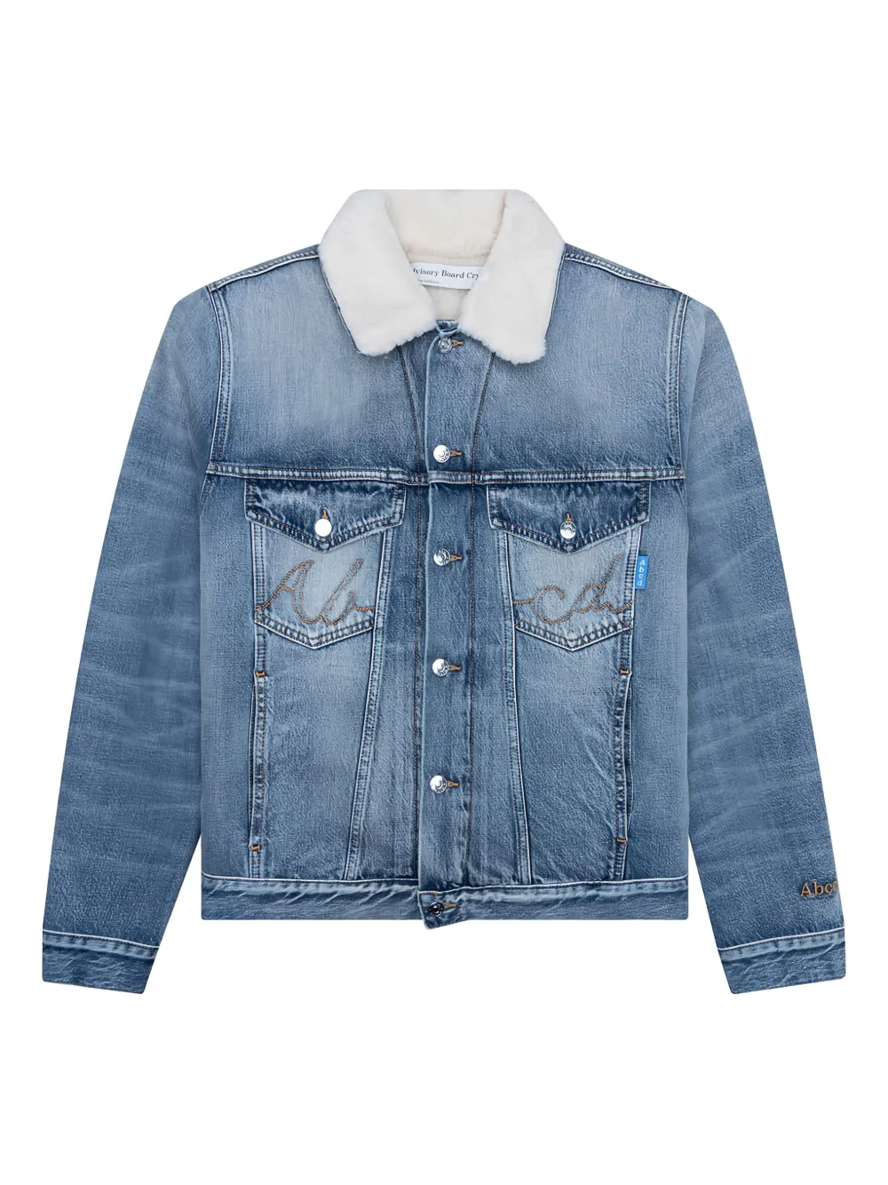 Джинсовая куртка с подкладкой из овчины Advisory Board Crystals, синий
Джинсовая куртка с подкладкой из овчины Advisory Board Crystals, синий