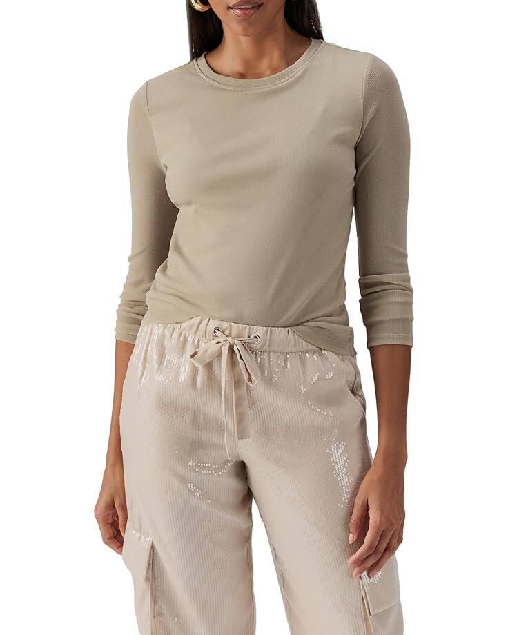 Футболка Sanctuary Sparkle Mesh Perfect Tee, цвет Frosted Almond
Футболка Sanctuary Sparkle Mesh Perfect Tee, цвет Frosted Almond