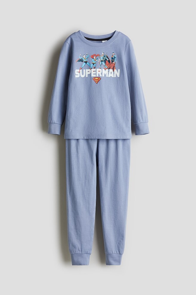 Пижама из хлопкового джерси с принтом H&M, мультиколор
Пижама из хлопкового джерси с принтом H&M, мультиколор