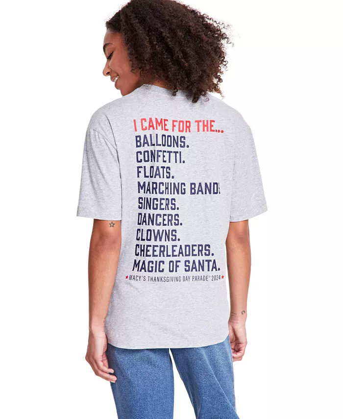 Футболка унисекс хлопковая Thanksgiving Day Parade Macy's, серый
Футболка унисекс хлопковая Thanksgiving Day Parade Macy's, серый