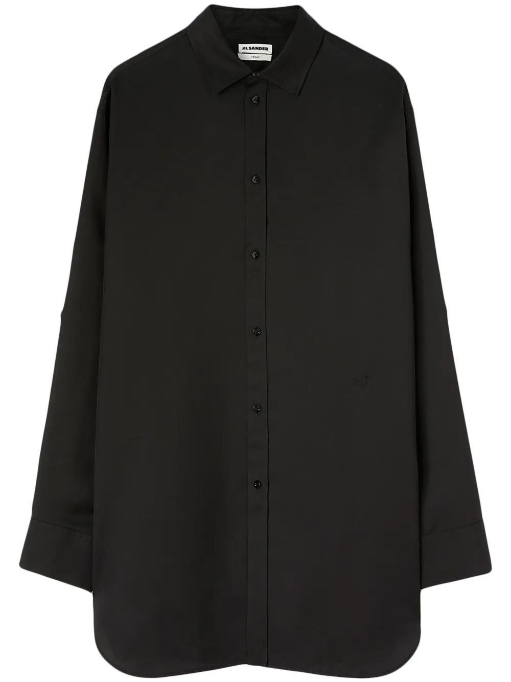 Рубашка Friday P.M. с длинными рукавами JIL SANDER, черный 
Рубашка Friday P.M. с длинными рукавами JIL SANDER, черный