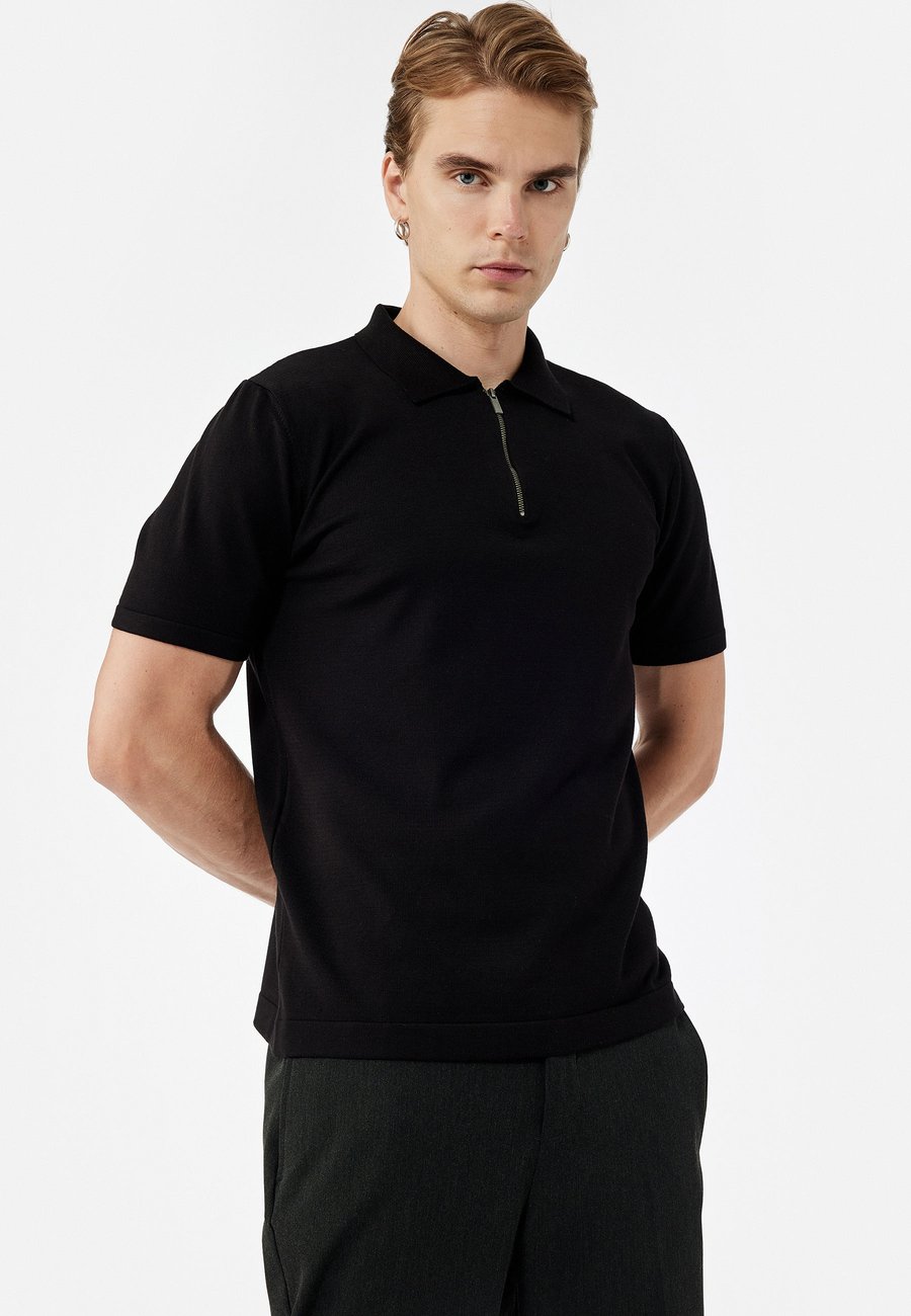 Поло Koton SHORT SLEEVE, Black
Поло Koton SHORT SLEEVE, Black