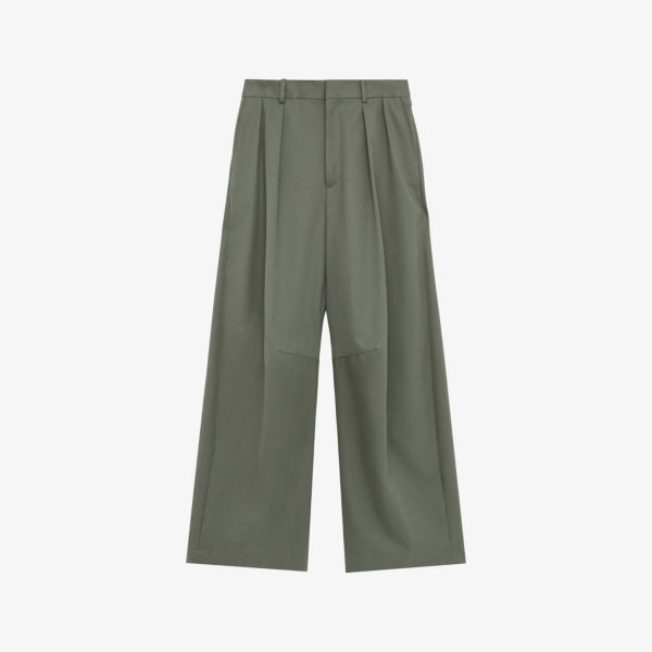 Брюки с вышивкой Loewe Anagram и расклешенными штанинами из хлопковой смеси, хаки
Брюки с вышивкой Loewe Anagram и расклешенными штанинами из хлопковой смеси, хаки