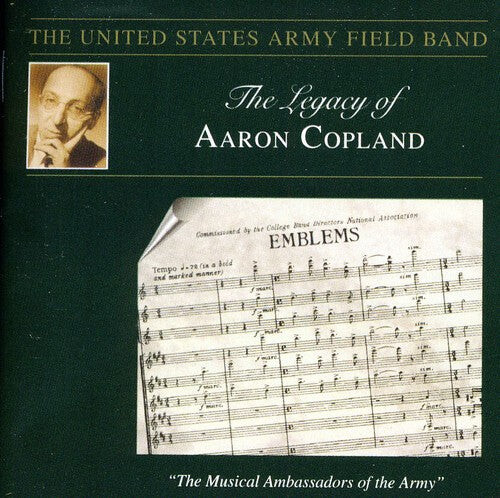 CD диск Copland, Aaron / Goldman / Us Army Field Band: Legacy of Aaron Copland: Emblems
CD диск Copland, Aaron / Goldman / Us Army Field Band: Legacy of Aaron Copland: Emblems