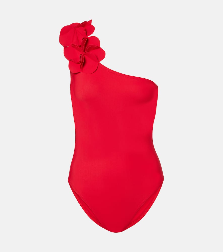 Купальник Tess с цветочными аппликациями на одно плечо Karla Colletto, Cherry
Купальник Tess с цветочными аппликациями на одно плечо Karla Colletto, Cherry