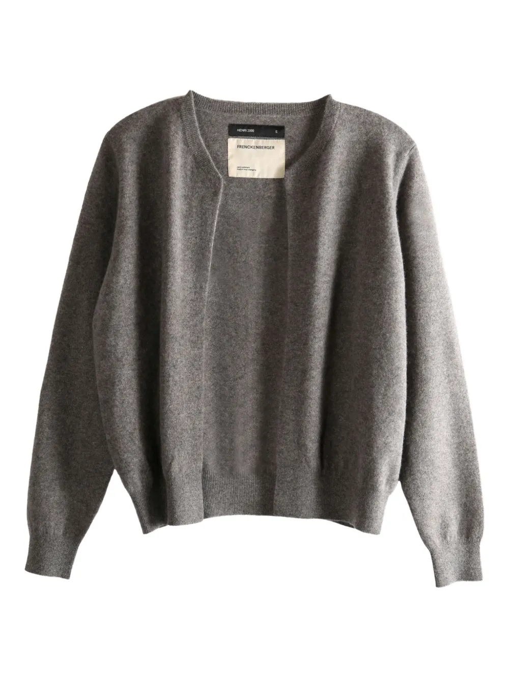 Кардиган из кашемира с V-образным вырезом Frenckenberger, серый
Кардиган из кашемира с V-образным вырезом Frenckenberger, серый