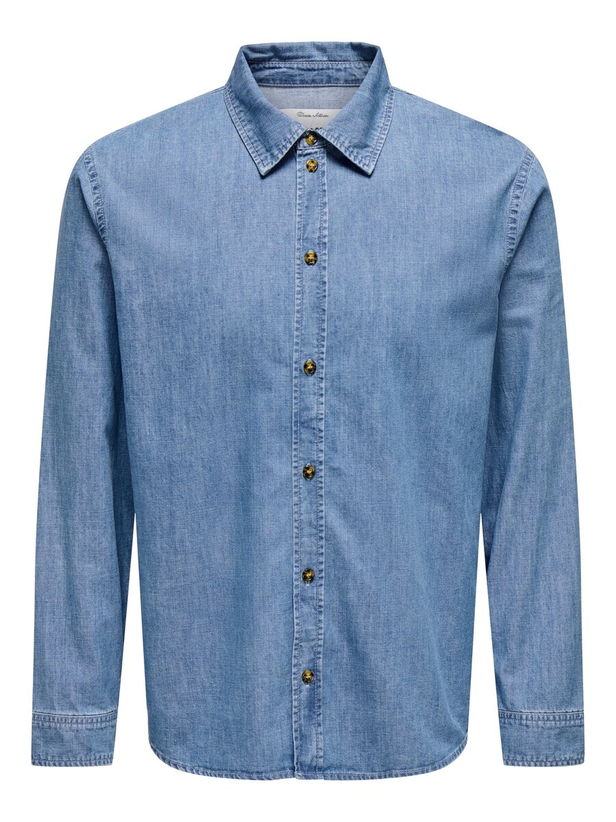 Рубашка на пуговицах классического кроя Only & Sons SEAN, синий
Рубашка на пуговицах классического кроя Only & Sons SEAN, синий