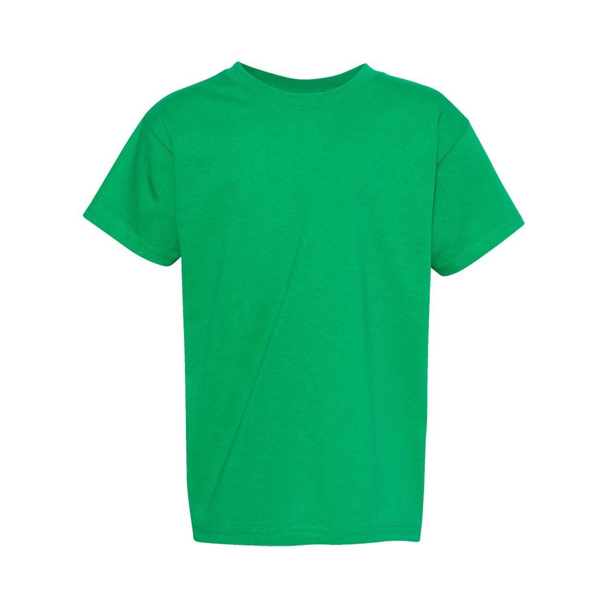 Молодежная футболка Hanes Essential-T, цвет Kelly Green 
Молодежная футболка Hanes Essential-T, цвет Kelly Green