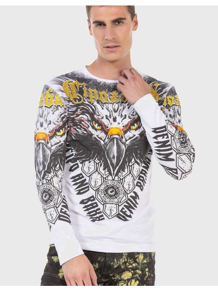 Функциональный лонгслив Cipo & Baxx, белый
Функциональный лонгслив Cipo & Baxx, белый