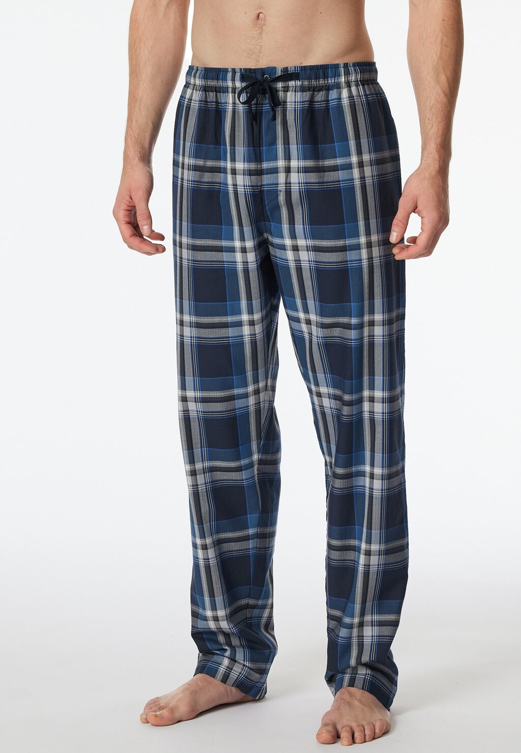 Пижамные штаны Schiesser, темно-синий 
Пижамные штаны Schiesser, темно-синий