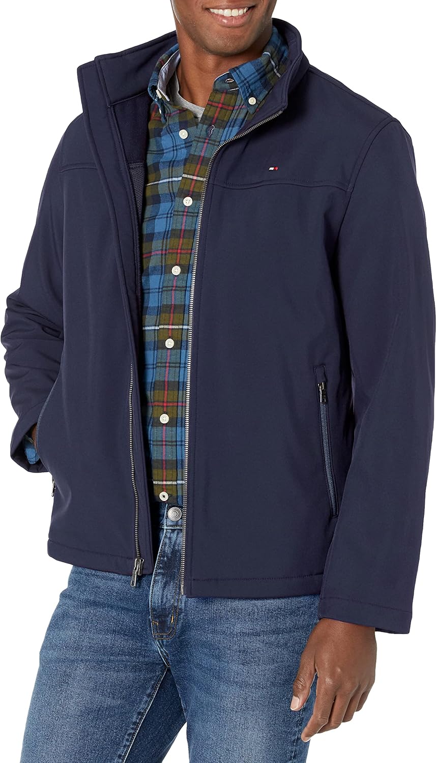 Мужская спортивная куртка Tommy Hilfiger Soft Shell с подкладкой из шерпы, Midnight
Мужская спортивная куртка Tommy Hilfiger Soft Shell с подкладкой из шерпы, Midnight