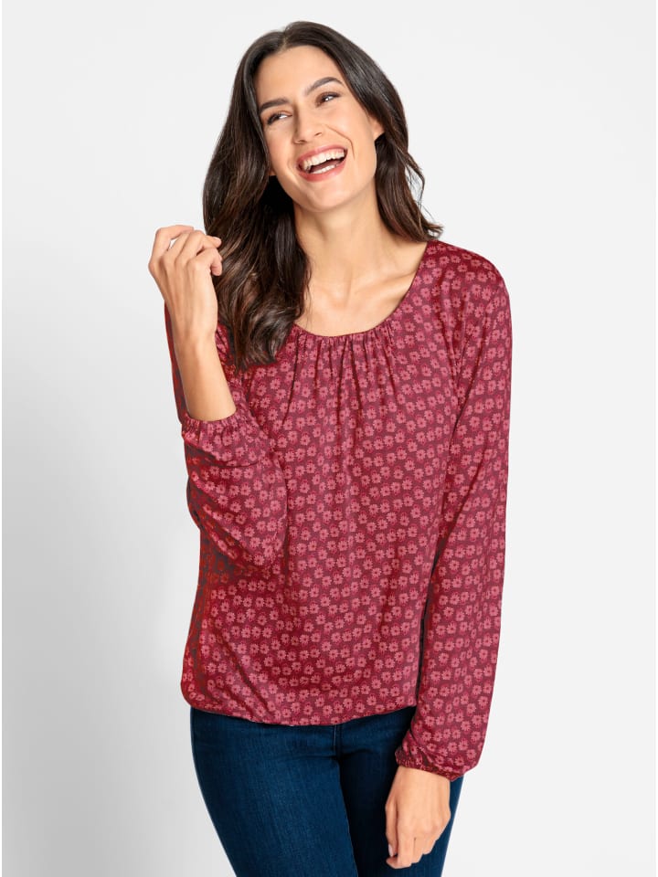 Рубашка с принтом вишневого и кораллового цветов WITT WEIDEN
Рубашка с принтом вишневого и кораллового цветов WITT WEIDEN