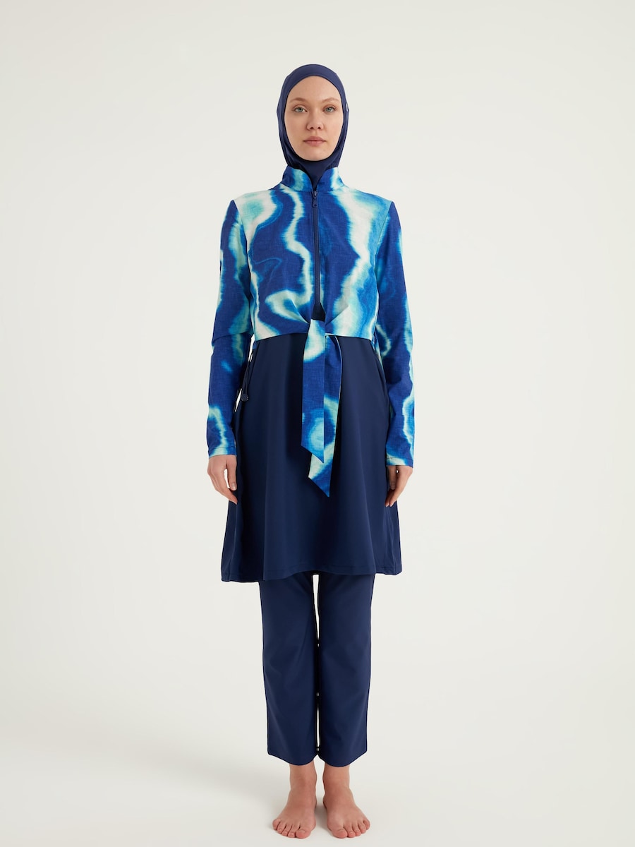 Платье-купальник с высоким воротом MARINA Modest Marina M2530-2, синий
Платье-купальник с высоким воротом MARINA Modest Marina M2530-2, синий