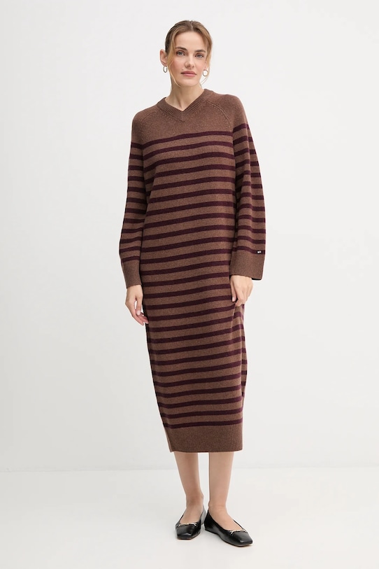 Шерстяное платье Tommy Hilfiger, коричневый
Шерстяное платье Tommy Hilfiger, коричневый