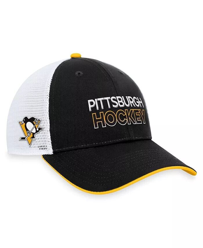 Мужская черная регулируемая кепка Pittsburgh Penguins Authentic Pro Rink Trucker Fanatics, черный
Мужская черная регулируемая кепка Pittsburgh Penguins Authentic Pro Rink Trucker Fanatics, черный