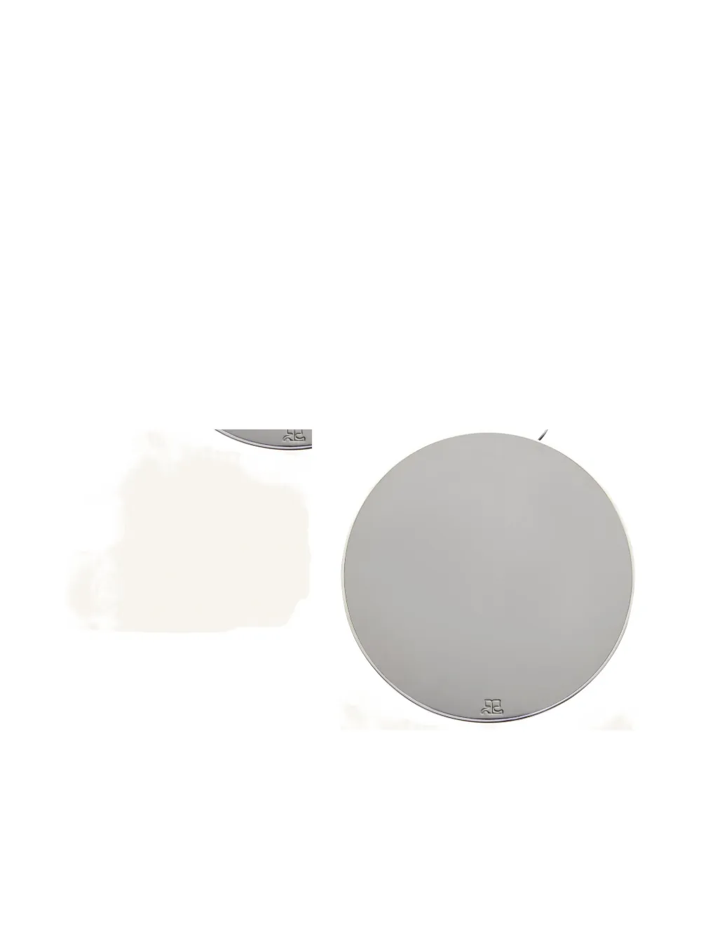 Серьги круглой формы Courrèges, серебристый
Серьги круглой формы Courrèges, серебристый