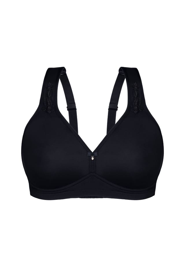 Мягкий бюстгальтер-спейсер с красивой вышивкой Sassa, черный
Мягкий бюстгальтер-спейсер с красивой вышивкой Sassa, черный