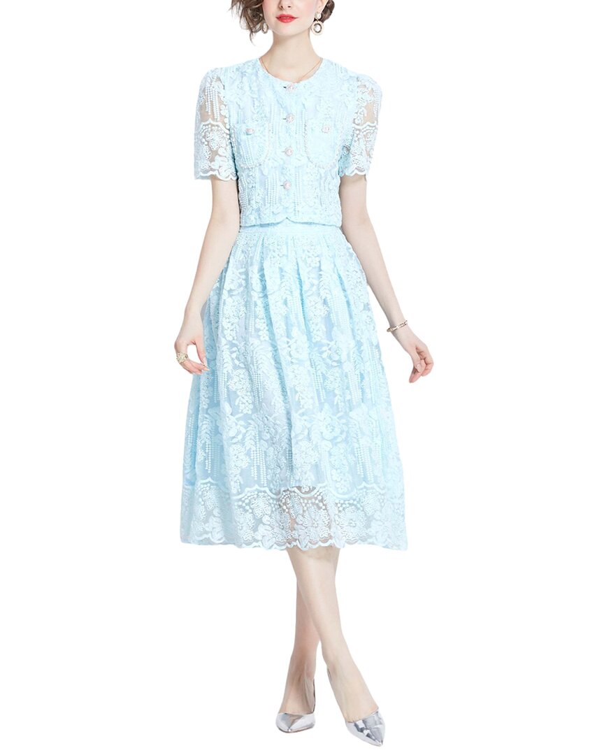 Kaimilan комплект из 2-х предметов: топ и юбка, синий
Kaimilan комплект из 2-х предметов: топ и юбка, синий