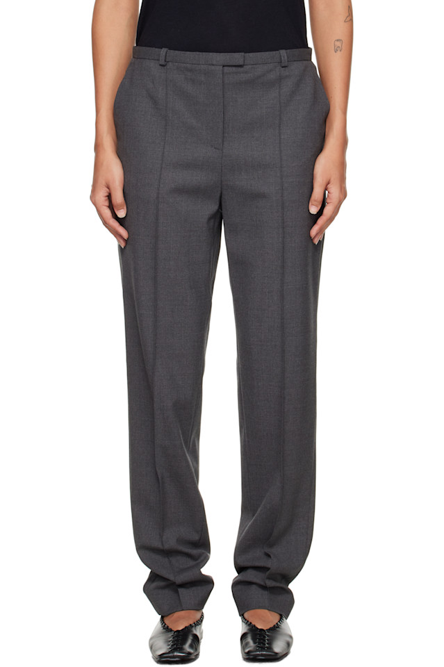 Loulou De Saison Серые облегающие брюки "малка"
Loulou De Saison Серые облегающие брюки "малка"